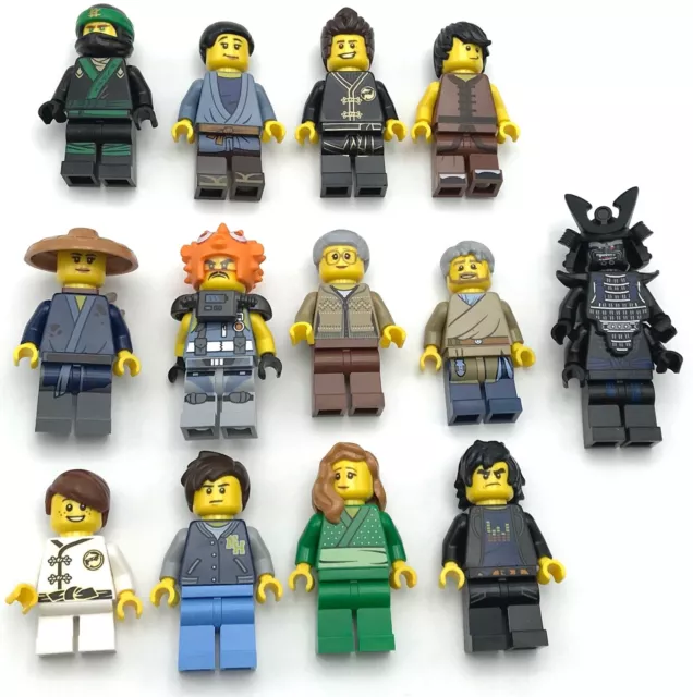 Lego New Ninja Minifigures from MOVIE Set 70657 Ninjago City Docks YOU PICK!!