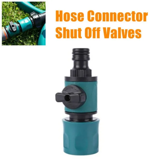 Garden Hose Pipe In Line Tap Shut Off Valve Connect Adaptor Tool Gadget Cheap