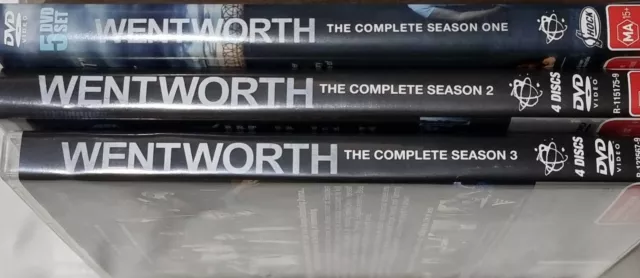 Wentworth : Season 1-3 DVD (Pal, 2015, 13-Disc Set) Free Post 2