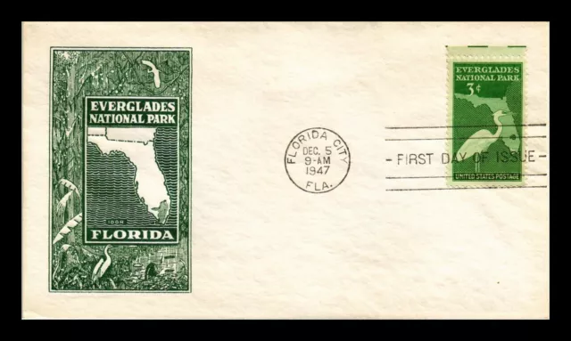 Dr Jim Stamps Us Cover Everglades National Park Fdc Scott 952 Ioor Cachet
