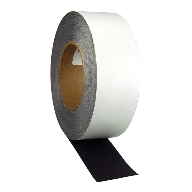 Jessup Safety Track Resilient Non-Slip Safety Tape, Black, 2 in. X 60 ft. Roll