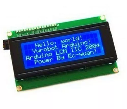 Blau seriell IIC/I2C/TWI 2004 204 20X4 Zeichen LCD Modul Display für Arduino-