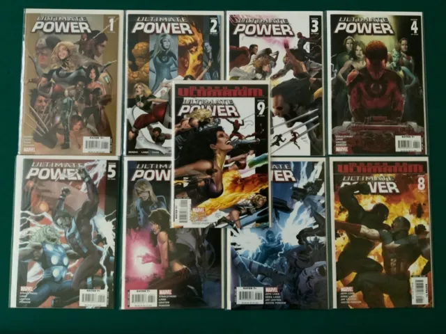 Ultimate Power #1 2 3 4 5 6 7 8 9 Marvel Comic Book Set 1-9 Complete (2006) NMNR