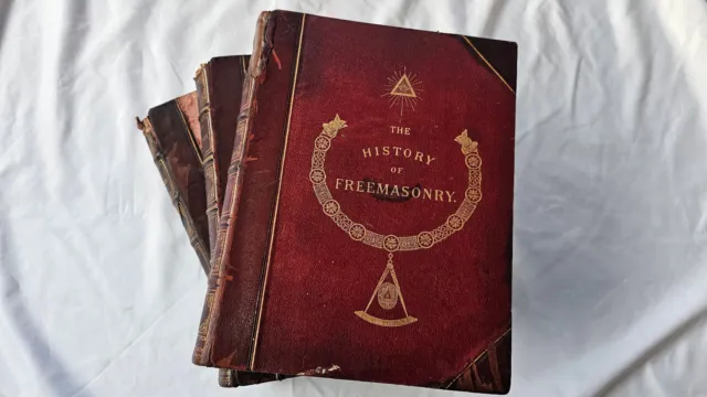 The History Of Freemasonry, Robert Freke Gould, 3 Volumes, 1885- 1887