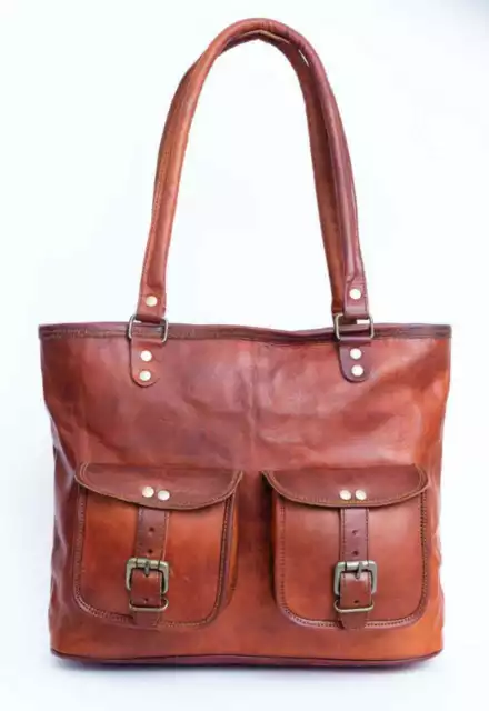 Neuf Femme Cuir Vintage Messager Hobo Sac Handmade Porte-Monnaie Zippé Plus Près