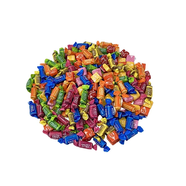 Assorted Chewy Bulk 3Lbs-Original Starburst and Tootsie Roll Fruit Chews Assortm