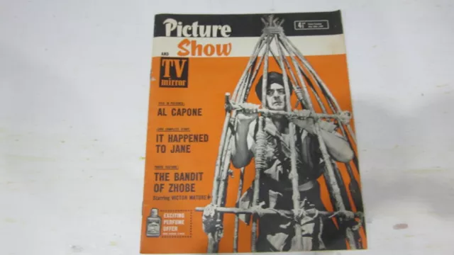 May 30th 1959, PICTURE SHOW, Victor Mature, Leslie Caron, Ernie Kovacs.