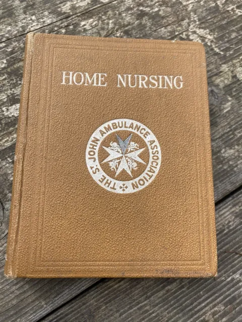 1939 Ww2 Arp Air Raid Precautions Warden Home Nursing St Johns Ambulance Book