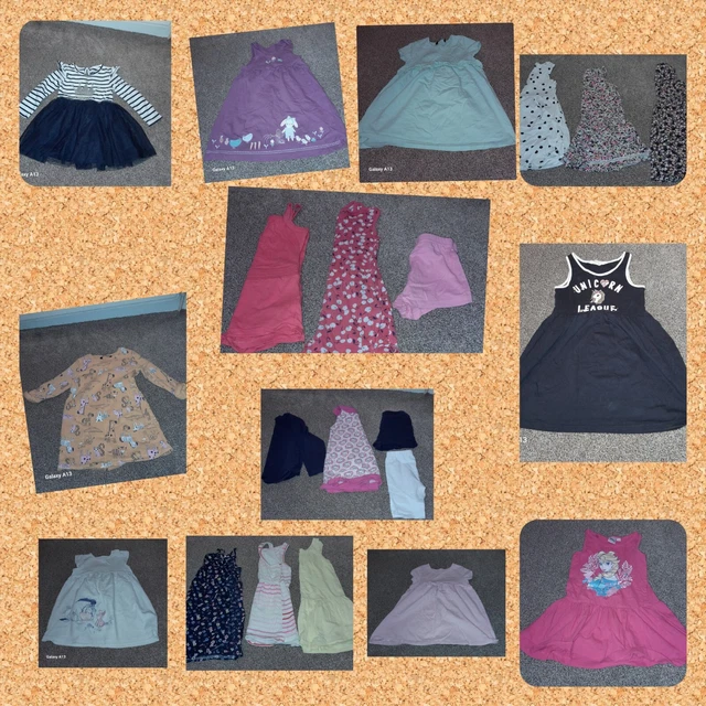 Girls clothes bundle 2-3 years.= Used  Brand- Primark, Next, George, Disney. Mix