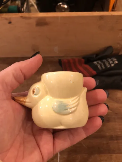 Vintage Ceramic Chick Egg Cup