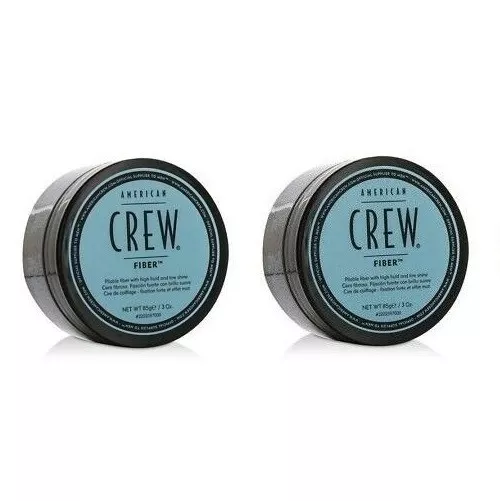 American Crew FIBER 2 x 85g tubs Hair Style Wax For Men Same Day Dispatch