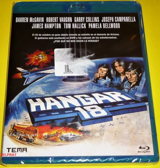 HANGAR 18 / INVASION FORCE (Bluray Area B) English Catalan Español - Precintada