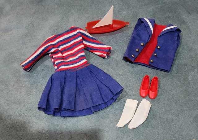 Vintage Skipper outfit  Ships Ahoy with HTF boat #1918