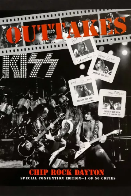 B272801　EUR　Vol.1　PicClick　120,00　KISS　Chip　Edition　-Hardcover　Conv　BOOK　Special　Outtakes　Rock　FR