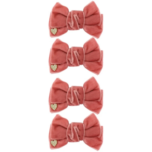 4 Pairs Toddler Hair Clips Bow Hair Clips Baby Hair Clips Girl Bows