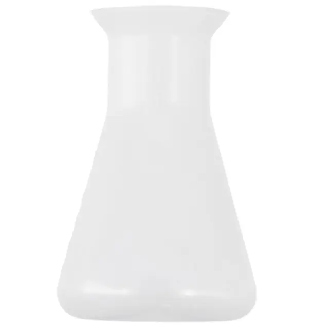 Clear Plastic Erlenmeyer Flask Conical Bottles  Laboratory Chemical