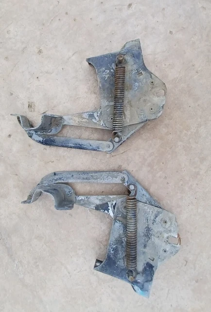 1961-1971 Dodge Sweptline Truck Hood Hinges D100-D800 W100-W400 Power Wagon 1961-1971 Dodge Sweptline Truck Hood Hinges D100-D800 W100-W400 Power Wagon