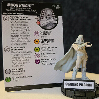 MOON KNIGHT - 032  RARE War of the Realms Marvel Heroclix #32