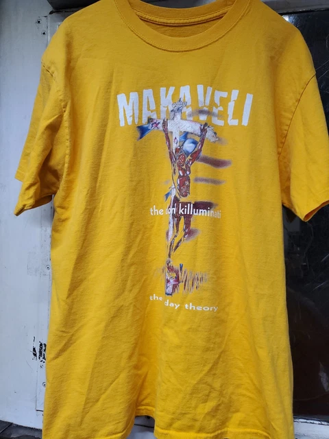 VINTAGE - MAKAVELI The Don Killuminati 7 Day Theory T SHIRT 2Pac, Tupac