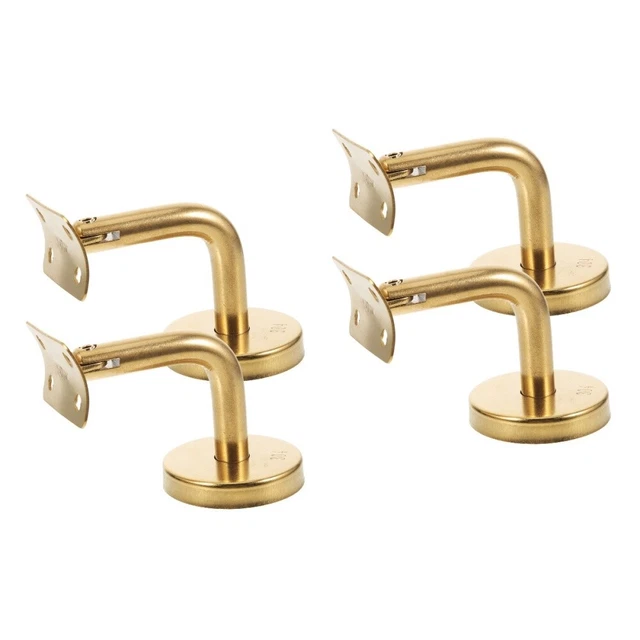 4 piezas Soporte de pasamanos Escaleras Soporte de pasamanos Golddoodle Accesorios Interior