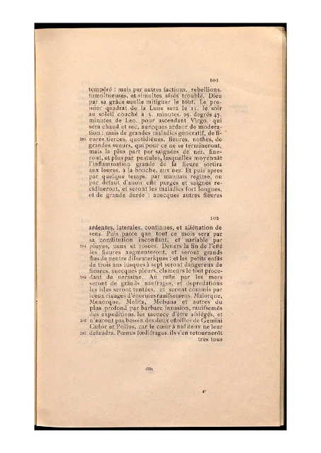Manuscrit Inedit De Nostredame Dedie Au Pape Pie Iv [1906-Reprint-Nd.2] 2