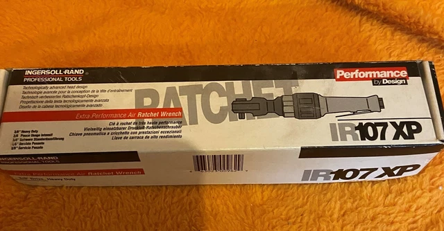 New in box INGERSOLL RAND IR 107XP 3/8 Inch Heavy Duty Air Ratchet Wrench