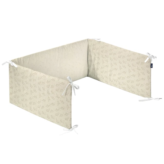 Alvi Nestchen für Kinderbett Organic Starfant Länge 180 cm TOP