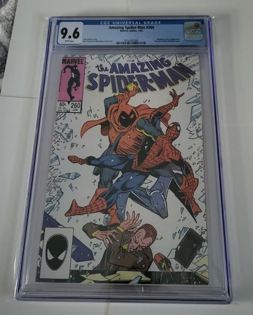 Amazing Spider-Man #260 CGC 9.6 NM+ Wp Marvel Comics 1985 Hobgoblin Battle Cover
