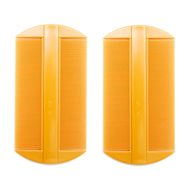 Lice Comb (2 Pcs) Double Sided Fine Tooth for Styling Tools Hair Combs