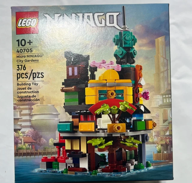 LIMITED EDITION LEGO 40705 Micro Ninjago City Gardens Brand New
