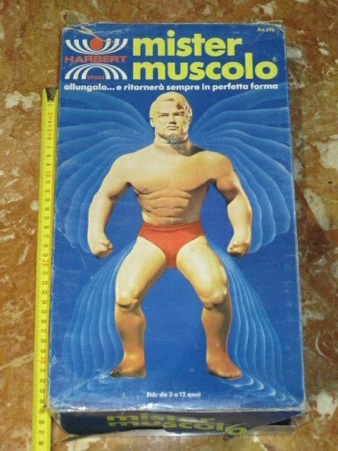 MISTER MUSCOLO HARBERT Stretch Armstrong 1979 originale EUR 800,00 -  PicClick IT