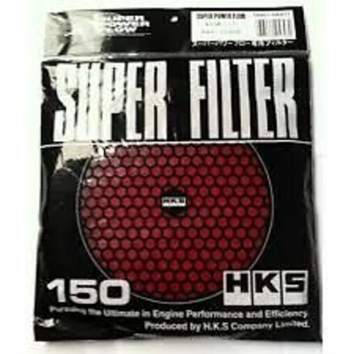 Véritable Mousse de Remplacement pour Filtre à Air HKS (150 mm, Rouge) Admission