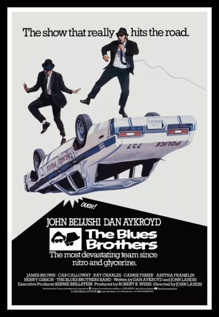 The Blues Brothers Alt Movie Poster Print & Unframed Canvas Prints