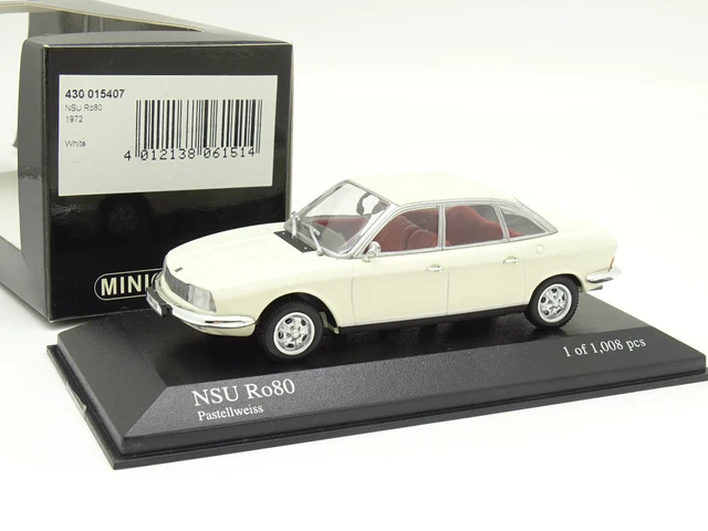 Minichamps 1/43 - NSU RO80 Verte 1972 - FR Minichamps 1/43 - NSU RO80 Verte 1972 - FR