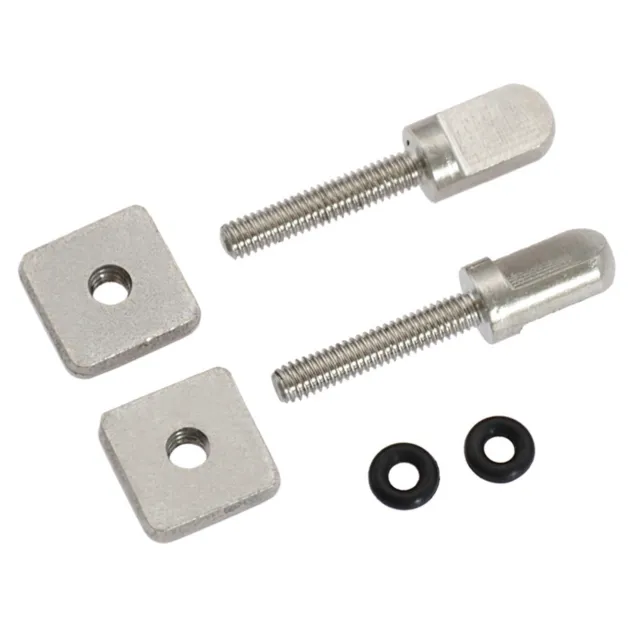 Tail Screw 2x Easy Hand Easy To Use For Wear Prevention Set Stainless Steel