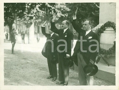 1928 ROMA FRANCESCO BONCOMPAGNI LUDOVISI commemora Breccia di PORTA PIA ...