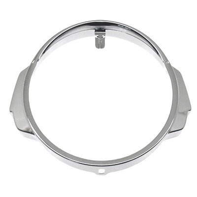 GHIERA FARO ANTERIORE IN FERRO CROMATA PER FANALE VESPA PX PE - Foto 4