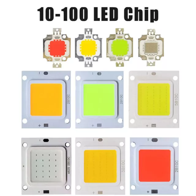 LED chip COB bead bulb DC 12V 36V 3W 5W 10W 20W 30W 50W 100W rgb smd flood light