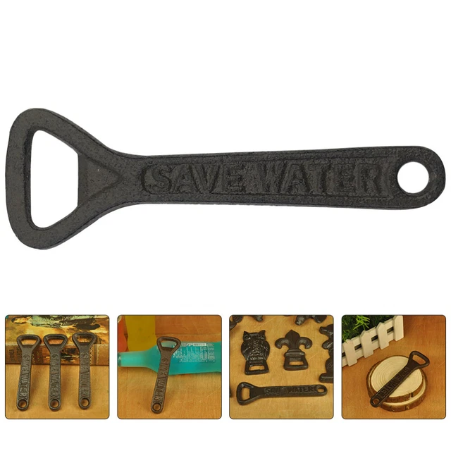 Ouvre-Bouteille Mural Bigfoot (Sasquatch) En Fonte - Décoration De Bar Originale - Neuf