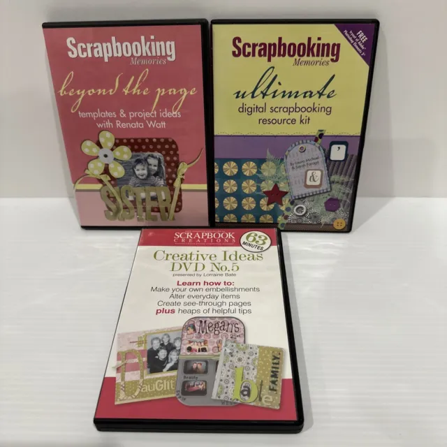 Scrapbooking Memories Beyond The Page CD - Ultimate Digital Resource - 3 Discs
