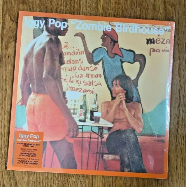 IGGY POP: Zombie Birdhouse: Limited Edition Orange Vinyl: JUST 800 copies