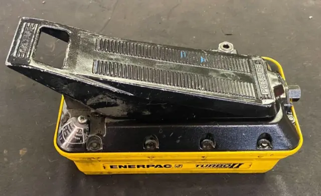 Enerpac Turbo 2 Patg1102N Pneumatic Hydraulic Pump For Repair Or Parts #4 +