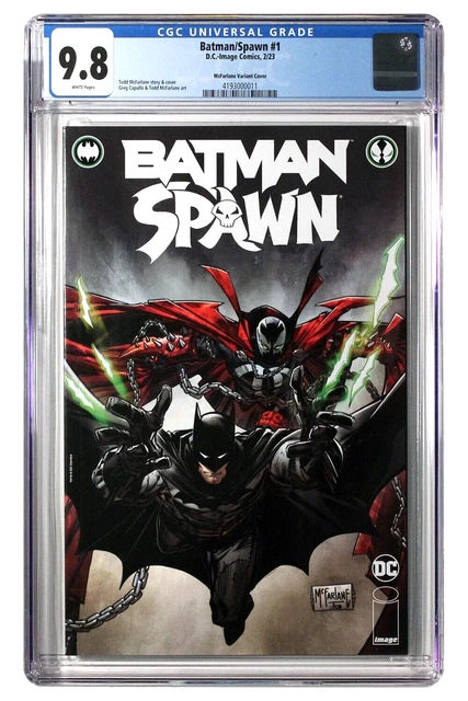 Batman/Spawn #1 McFarlane Variant Cover CGC NM/MT 9.8 White Pages 4193000011