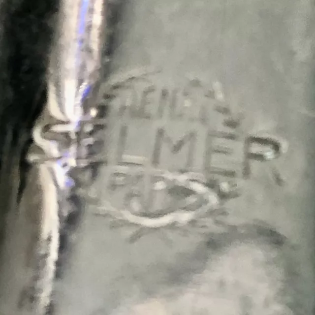 Selmer alto saxophone cap silver plated  metal mouthpiece AS IS