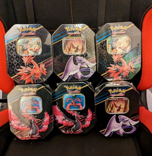 Pokemon 6x Zenit der Könige Crown Zenith Tin Boxen Galar | Deutsch | NEU & OVP