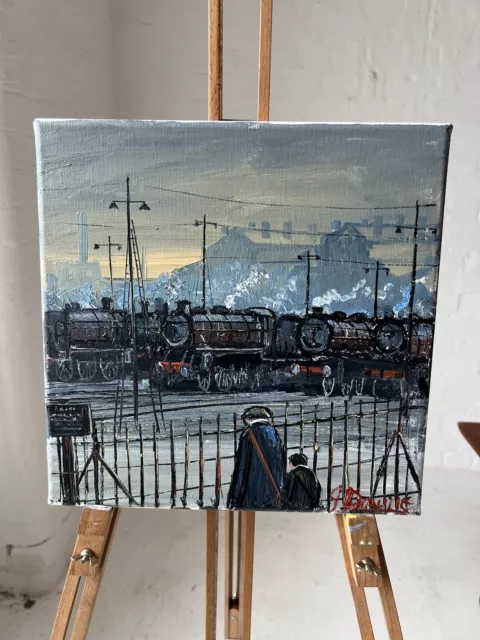 James Downie - Original Oil Painting - Northern Art - 30 X 30 - 2019