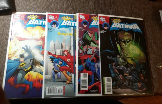 The All New Batman The brave And The Bold Comic Book #1-8 Full Run NM CONDITION