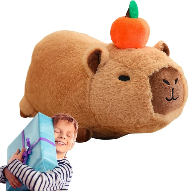 Capybara Plüschtier, 23 Cm – Mit 4 Kleidungsstücken & Accessoires, Weicher Plüsch, Perfekt Als Kuschel- & Spieltier