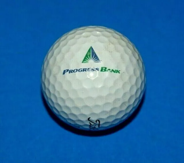 Vintage Progress Bank Titleist Golf Ball