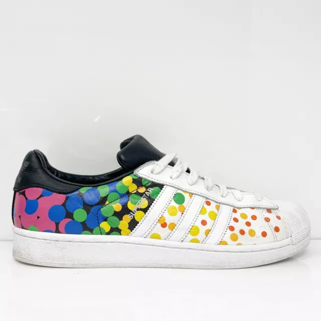 ADIDAS ORIGINALS SUPERSTAR Foglie Donna Uomo Pelle Sneaker Scarpe